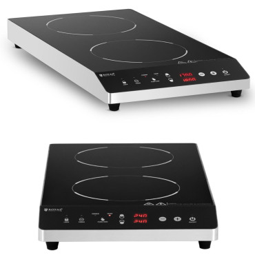 Plīts. Indukcijas plāksne. Uzvārds 2 Apkures lauki. 26 cm LED 1800 W