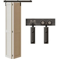 Wolfbird Bifold glidende fittings 0,9 m til 2 dører 92cm