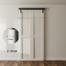 WolfBird Bifold sliding fittings 0.9 m to 2 doors 92cm