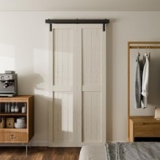 WolfBird Bifold sliding fittings 0.9 m to 2 doors 92cm