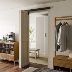 Wolfbird Bifold glidende fittings 0,9 m til 2 dører 92cm