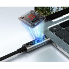 Fiberoptisk kabel USB C-USB C Geohn.g 10m 10gbps for VR Laptop Kamera Skriver