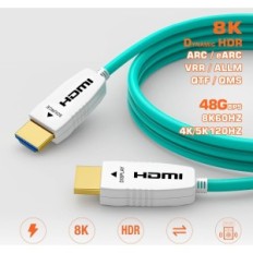 HDMI Ruipro 8K Fibra Óptica 20 m 4Kbps 8K60Hz 4K120Hz HDR