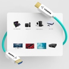 HDMI RUIPRO 8K FIBER OPTIC 20 M 4KBPS 8K60HZ 4K120Hz HDR-udstilling