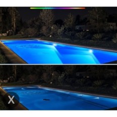 LED Ασύρματη λάμπα για Lylmle 40 σε 12V IP68 με ένα καλώδιο 8 m, 2 τεμ.