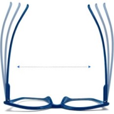 Reading Goggles Kodilin Naiste anti-peegeldav "Cat Eye" +2.00