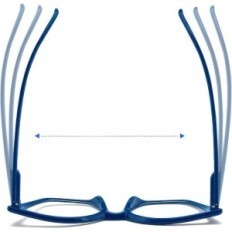 Lettura di occhiali da lettura Kodilin Womens Anti-riflettore "Cat Eye" +2,00