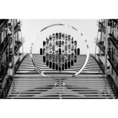 Four à convection avec fonction grill et vapeur 4 niveaux en acier 3000 W ITALIE