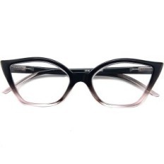 Čitanje naočala za žensko čitanje "Cat Eye" s plavim svjetlom +3.00 filter