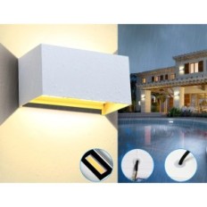 Stenske svetilke LED Kingwen 20W 2 kos. IP65 3000K Topla bela nastavljiva