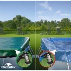 Použité zimní kryt Planenfux Obdélníkový pro bazén 460x260 cm UV