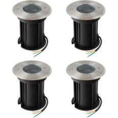 Dārza lukturu ip67 LED GU10 230V, 11x12cm izstāde