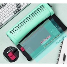 Liant papier Offnova CS12 21 trous 450 cartes A4 A5 Réglage