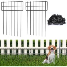 Liantral Panel Omheining 25pcs. zonder te graven voor honden en dieren