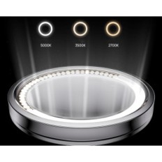 Cosmetic Mirrors LED Asko 7x Magnifying Wall 25cm