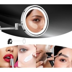 Miroirs cosmétiques LED ASKO 7X Loupe Loupe 25cm