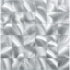 Tiles auto-adhésives Wostick Metal METAL 4MM 10 PCS. Sur le mur