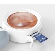 Ψηφιακό ψηφιακό ωροσκόπιο QIMIC 1080P με οθόνη 1,38 '' και 4 LED