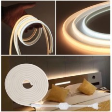 UŻYWANE Taśma LED XUNATA 20m 220V COB IP65 ciepła biała 288 LED/m