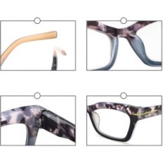 Lesebrille KOLLYEEK 3 PCs. Cat Eye Retro für Frauen +1.00