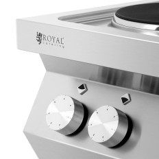 Cuisine électrique 4 foyers avec four 4 x 2600 W 3 kW 400 V ITALIE