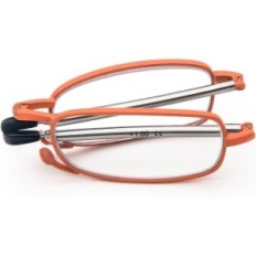 Folding Reading Glasses Kokobin Steel Mini Blue With Case +2.50