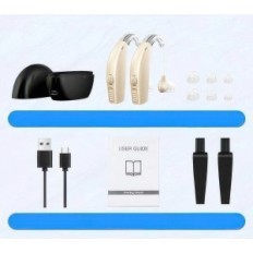 Digital sound amplifier for seniors, loaded from exhibition case