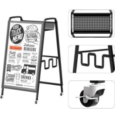 METALL YBAYMY MOSTER STAND con manico e conservazione