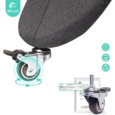 Istekohaste pall ENOI kaane ja ringidega Ergonoomiline tool 60-65 cm