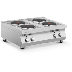 Električna kuhinja 4-ploča koja se može podešavati. 22 cm 4 x 2600 W 400 V Italija