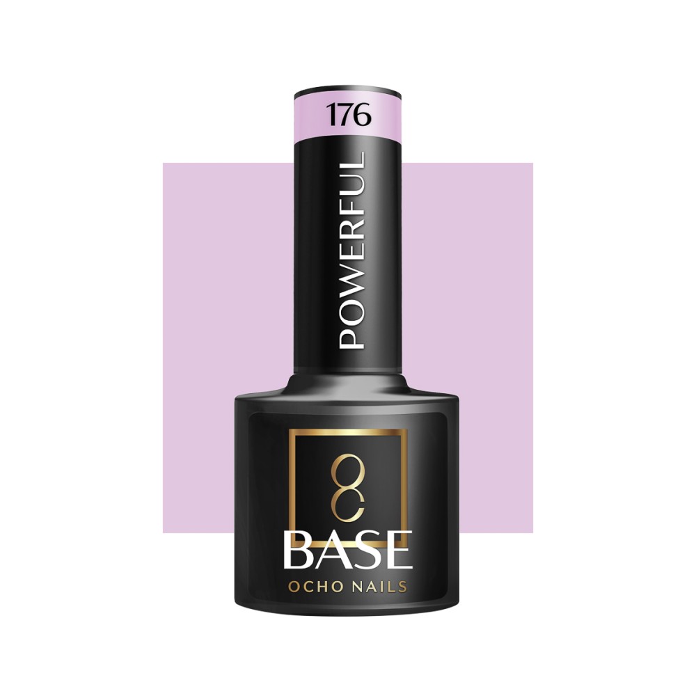 OCHO NAILS Hybrid Base Powerful 176 - 5 g — forfra