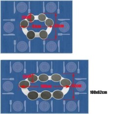 Használt Lazy Rotary Tray Susan Jinsihou 360 ° hajthatatlan és eltávolítható