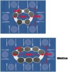 Használt Lazy Rotary Tray Susan Jinsihou 360 ° hajthatatlan és eltávolítható