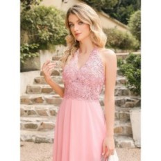 Vakaro suknelė Misshow Long Chiffon be nugaros elegantiško 32