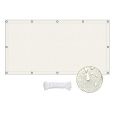 Gebruikte Syneshlee 3x4 M Rechthoekige Marquise Cream Waterdichte UV met een touw