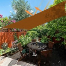 Koristio sineshlee 3x4 M pravokutni marquise krem vode otporan na UV s užetom