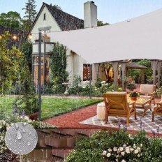 Brugt vandtæt rektangulær rektangulær rektangulær 4x5 m med UV-creme