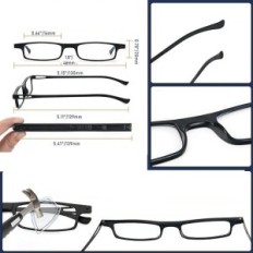 Lunettes de lecture et ordinateur +2.50 Kokobin TR90 Compact de l'étui