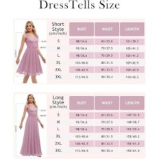 Abito da sera Dresstells Donne M Lace Chiffon per una festa nuziale e spiaggia