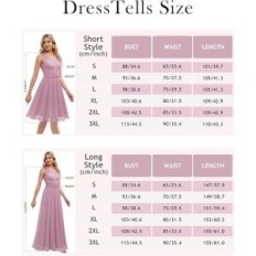 Vestido de noite Dresstells Mulheres M Lace Chiffon para uma festa de casamento e praia