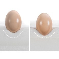 Topper Bedstory 6cm 90x190cm αφρώδες στρώμα μνήμης Αφαιρούμενο και πλένεται