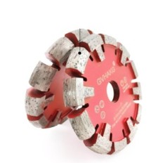 Gebruikte Gvhakg Tuck Point 120 mm Diamond Shield voor Concrete Shape T