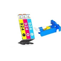 Mittetäielikud tindid Leciroba 924 HP Officejet Pro ilma kiibita