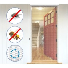 Rideau de chaîne pour Verrich Aluminium 80x200cm Argent