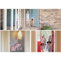 Chain Curtain for Verrich Aluminum 80x200cm silver