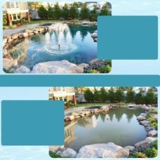 Szűrőszivattyú Hajlító tó 2500 l / h 40W POSE