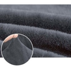 Sof Dæk Tianshu Thick Velor Grey Elastic 1/2/3 / 4-person