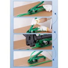 Epätäydelliset PET / PP-pakkaustyökalut 12-19 mm Näyttelyjoukko