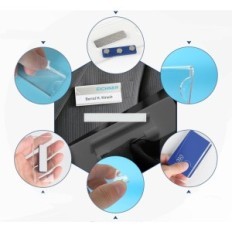 Utilisé des identifiants magnétiques de 50 pcs d'EfuteTime. Aimant 90x54 mm