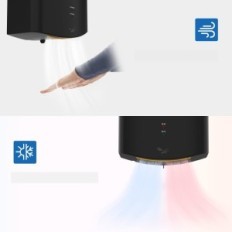 Vysoušeč vlasů Anydra 2630s Elektrický kompaktní 1400-1650W černá